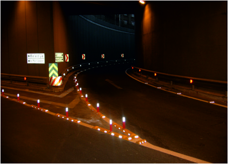 Levhalı Şerit Düzenleme Butonları ve Levhalı Esnek Delinatörler